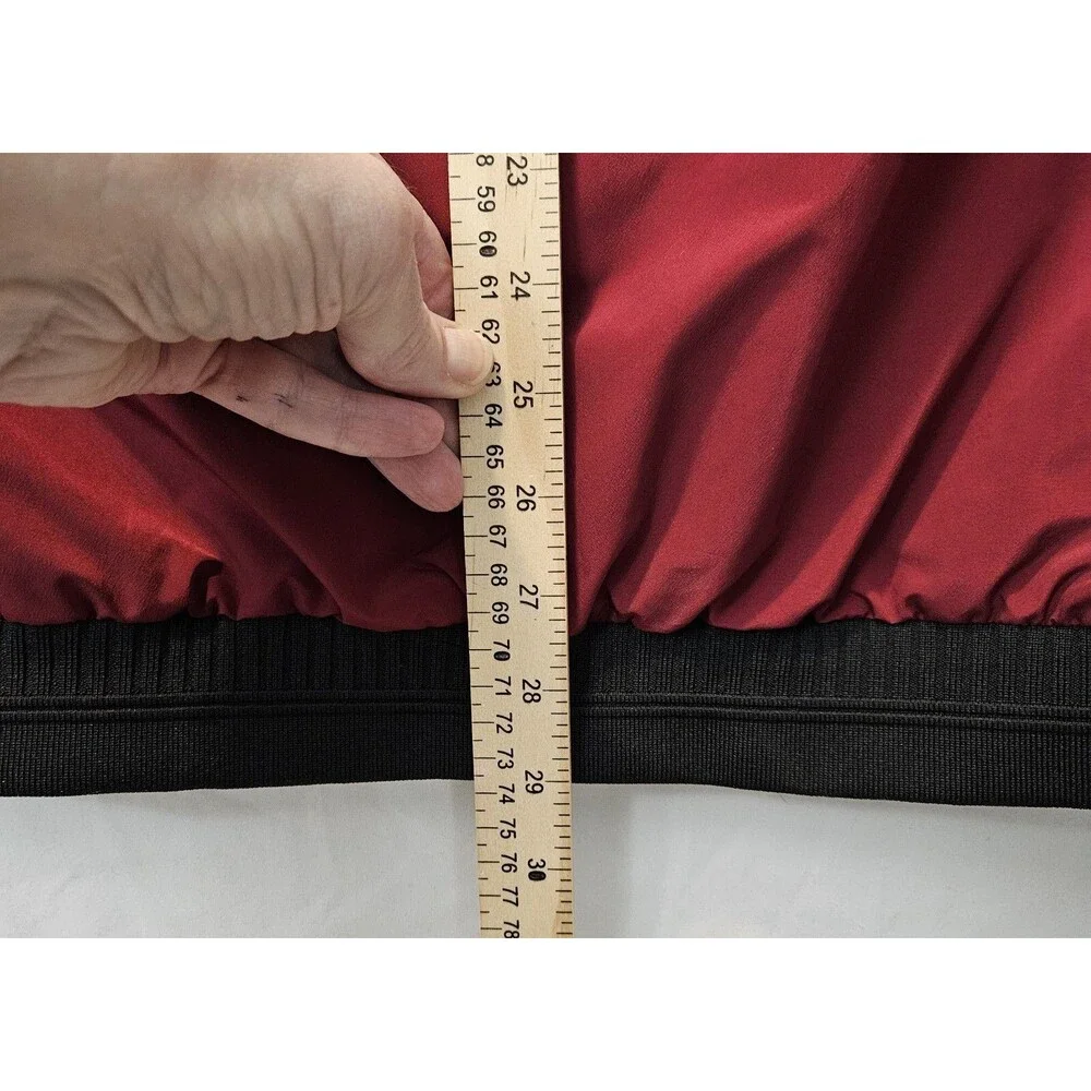Vogue FS Burgundy Lightweight Bomber Jacket - Men's X Large - Picture 7 of 13